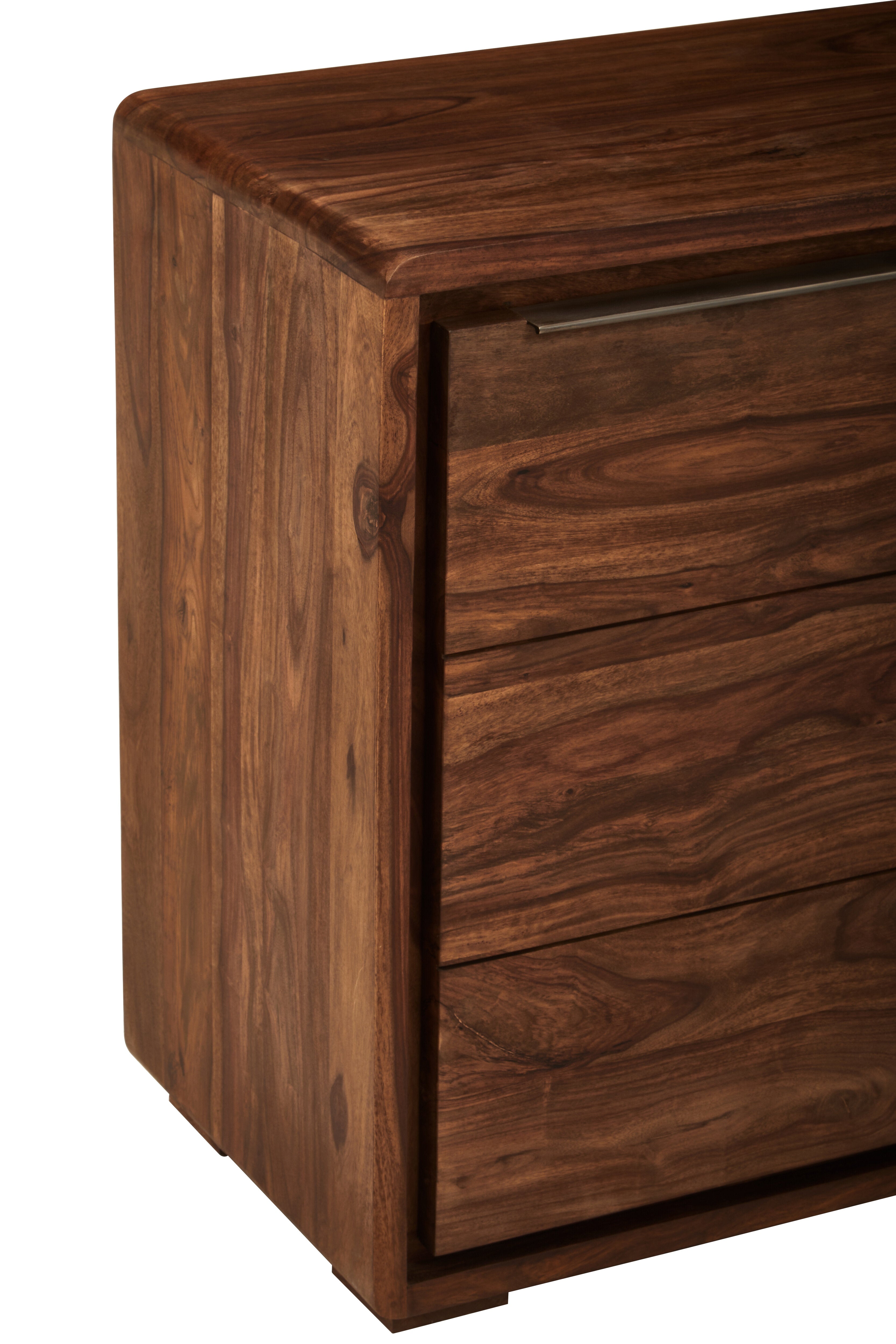 Indo Sheesham & Brown Acacia Wood Sideboard XL